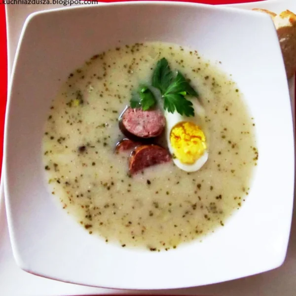 Żurek z kiełbasą